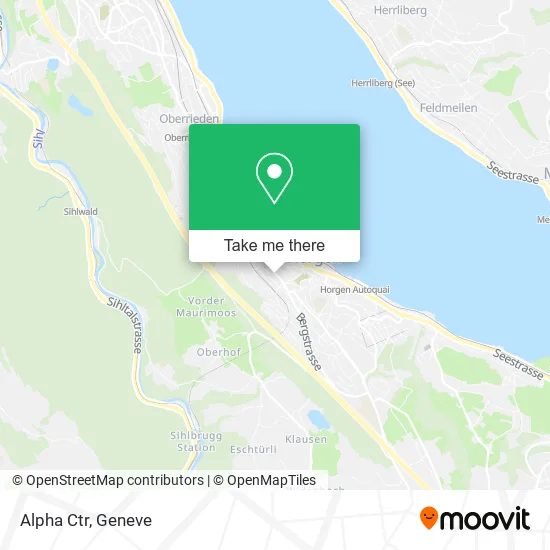 Alpha Ctr map