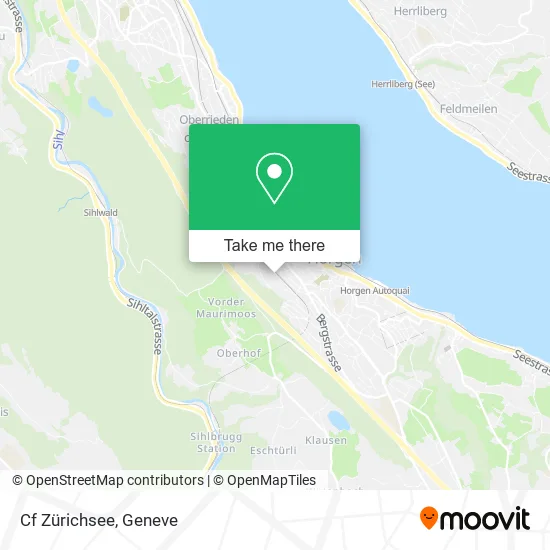 Cf Zürichsee map
