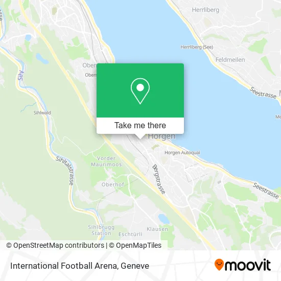 International Football Arena map