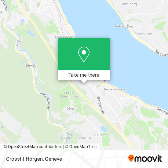 Crossfit Horgen map