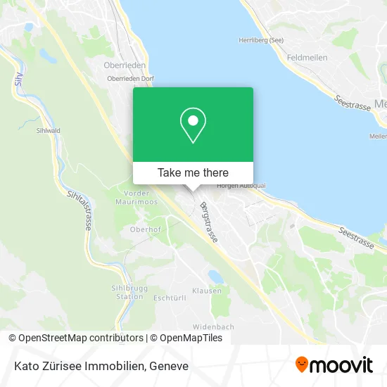 Kato Zürisee Immobilien map