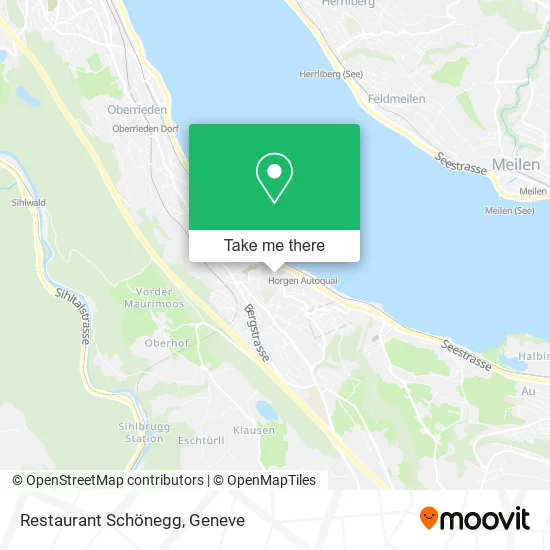 Restaurant Schönegg map