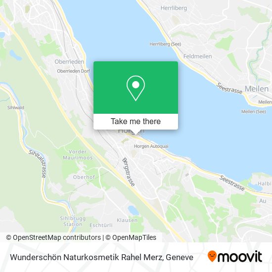 Wunderschön Naturkosmetik Rahel Merz map