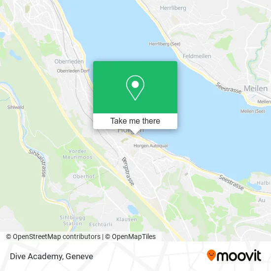 Dive Academy map