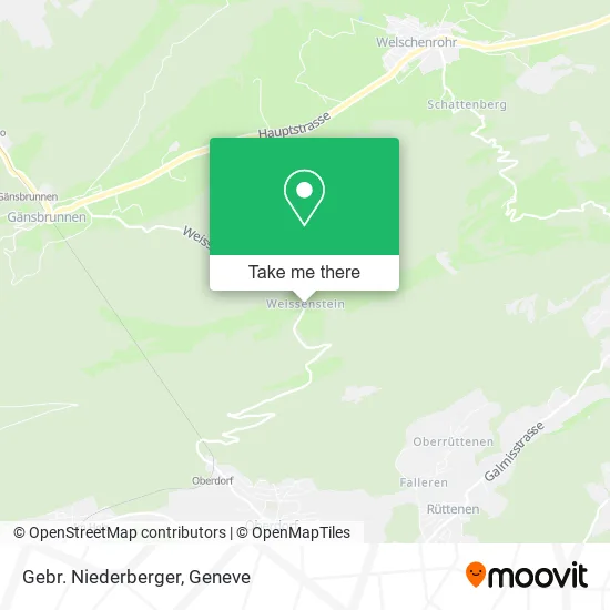 Gebr. Niederberger map