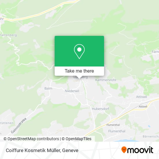 Coiffure Kosmetik Müller map