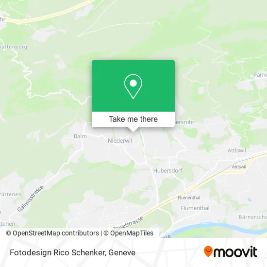 Fotodesign Rico Schenker map