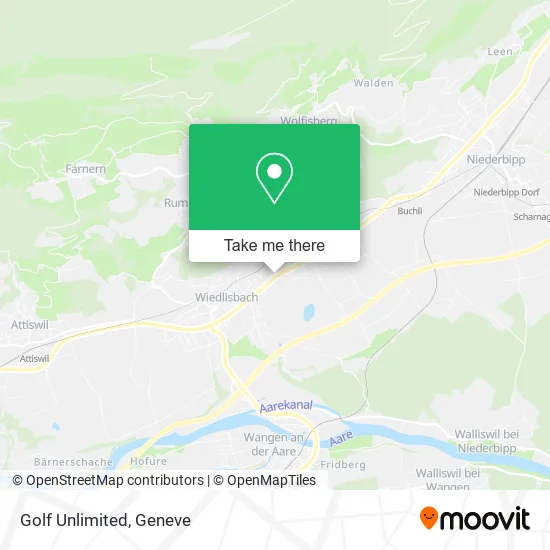Golf Unlimited map