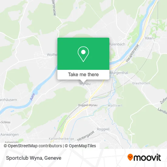 Sportclub Wyna map