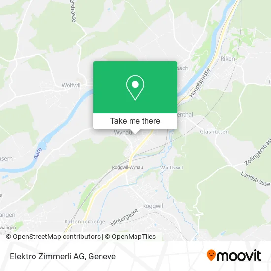 Elektro Zimmerli AG map