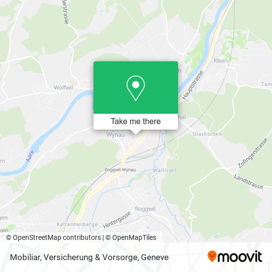 Mobiliar, Versicherung & Vorsorge map