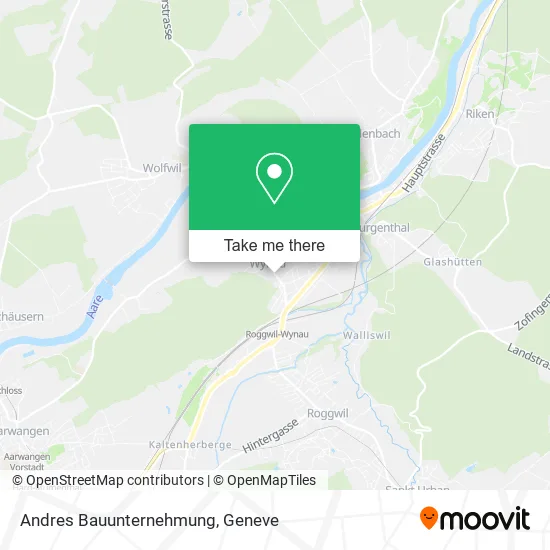 Andres Bauunternehmung map