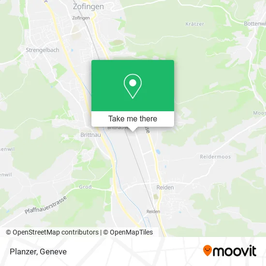 Planzer map