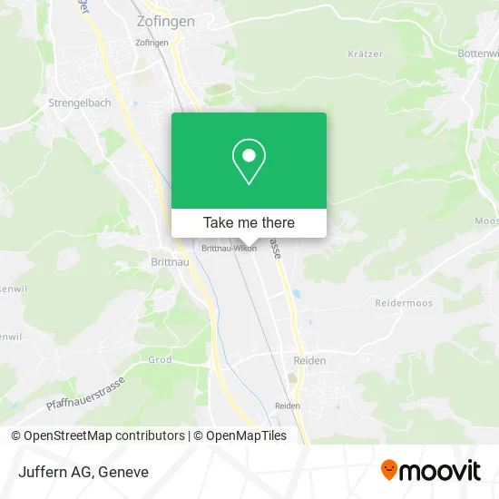 Juffern AG map