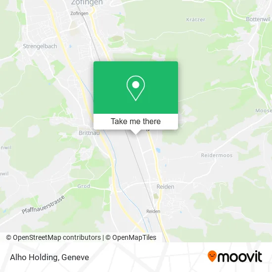 Alho Holding map