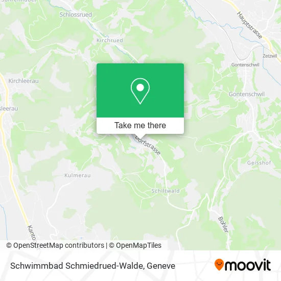 Schwimmbad Schmiedrued-Walde map