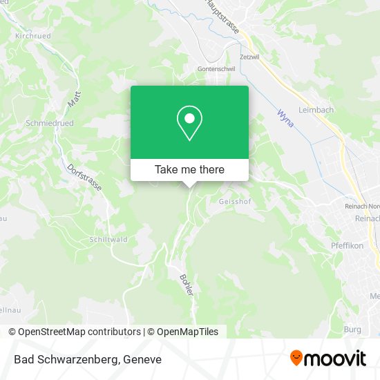 Bad Schwarzenberg map