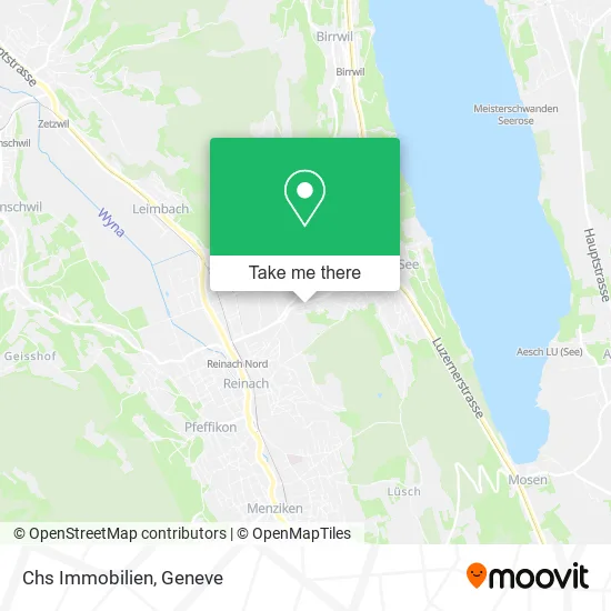 Chs Immobilien map