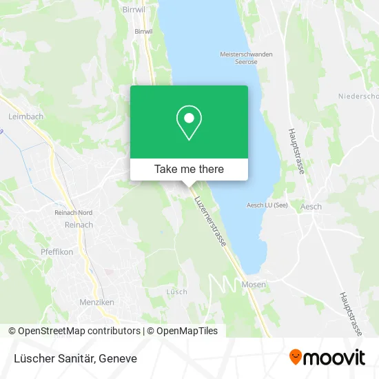 Lüscher Sanitär map