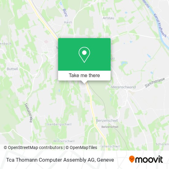 Tca Thomann Computer Assembly AG map