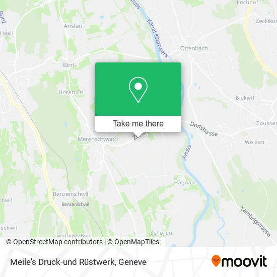 Meile's Druck-und Rüstwerk map