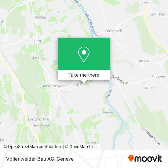 Vollenweider Bau AG map