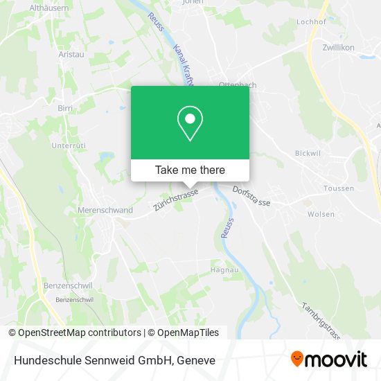Hundeschule Sennweid GmbH map