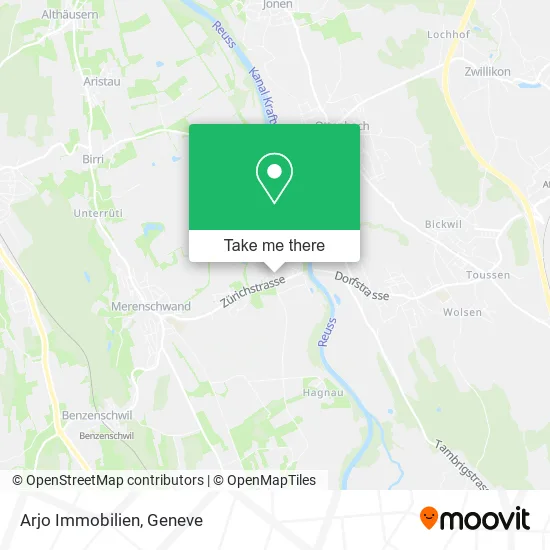 Arjo Immobilien map