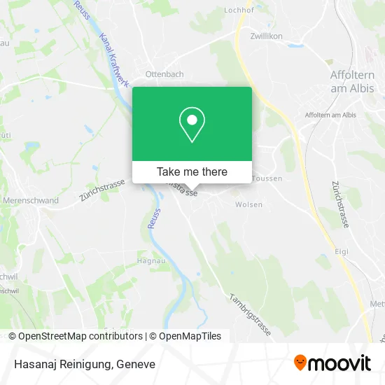 Hasanaj Reinigung map