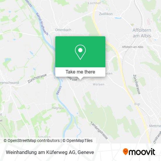 Weinhandlung am Küferweg AG map