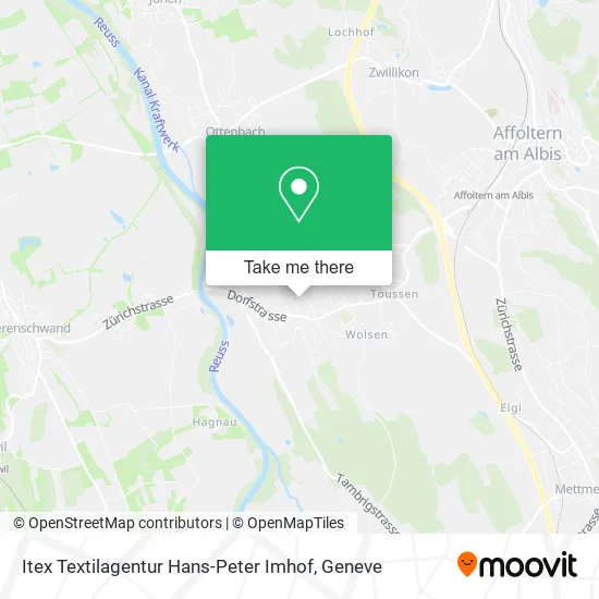 Itex Textilagentur Hans-Peter Imhof map