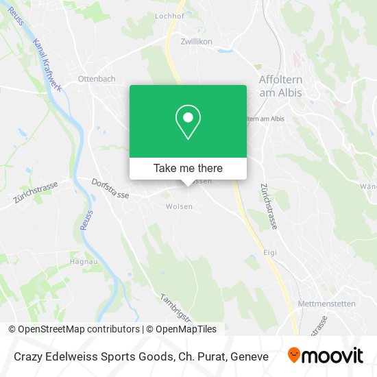 Crazy Edelweiss Sports Goods, Ch. Purat map