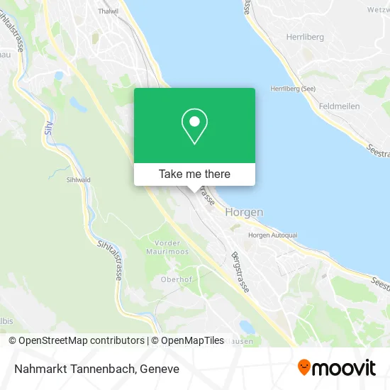 Nahmarkt Tannenbach map