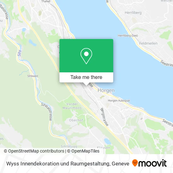 Wyss Innendekoration und Raumgestaltung map