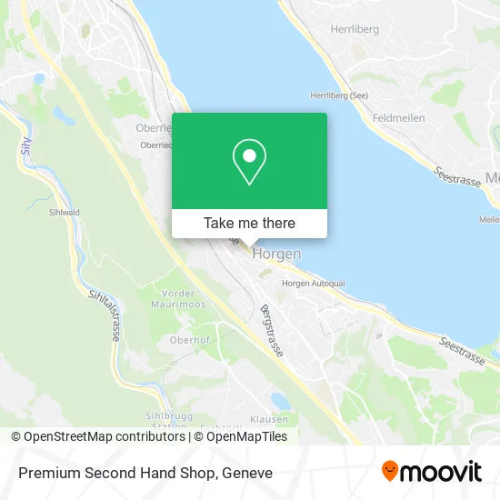 Premium Second Hand Shop map