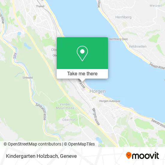 Kindergarten Holzbach map
