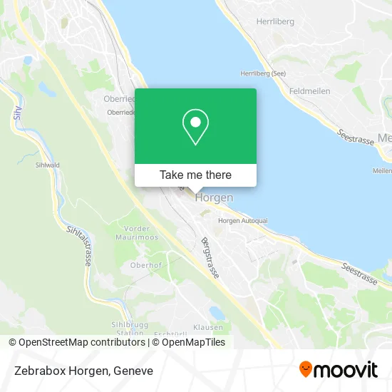 Zebrabox Horgen map
