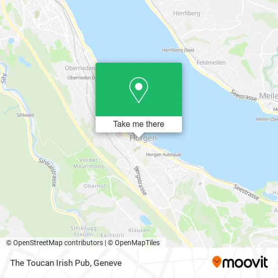 The Toucan Irish Pub map