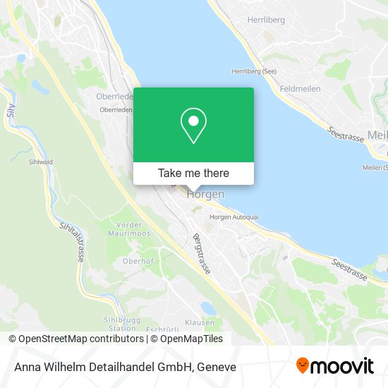 Anna Wilhelm Detailhandel GmbH map