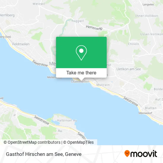 Gasthof Hirschen am See map