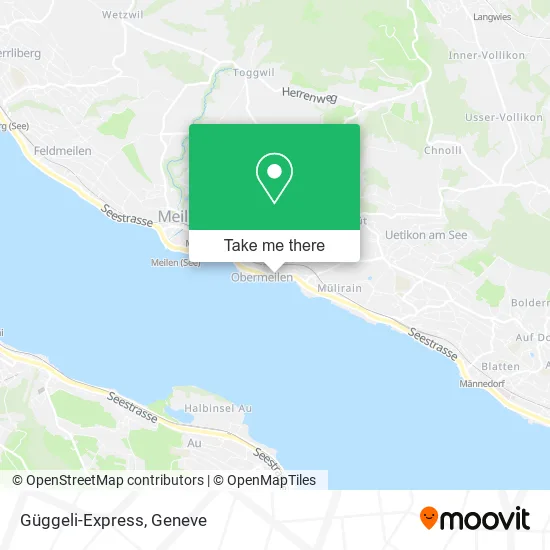 Güggeli-Express map