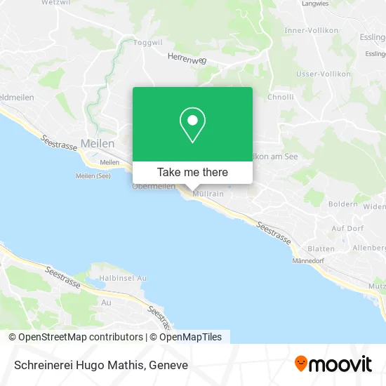 Schreinerei Hugo Mathis map