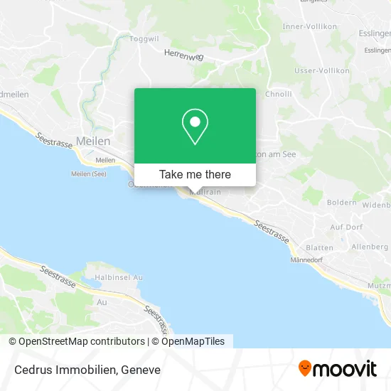 Cedrus Immobilien map