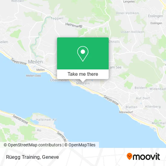 Rüegg Training map