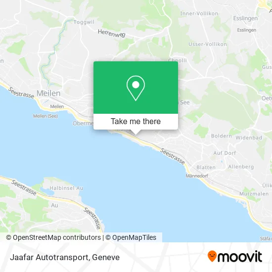 Jaafar Autotransport map