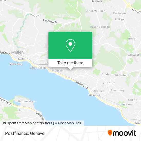 Postfinance map