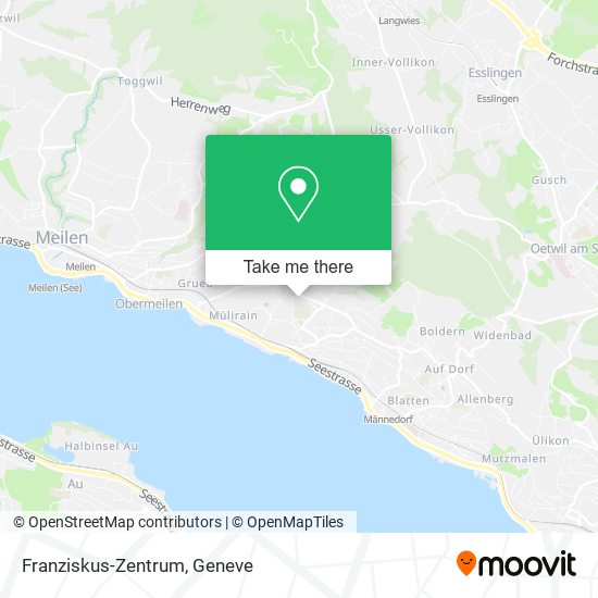 Franziskus-Zentrum map