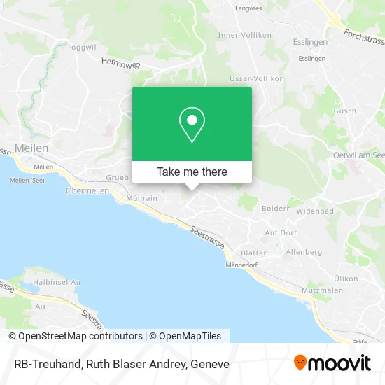 RB-Treuhand, Ruth Blaser Andrey map