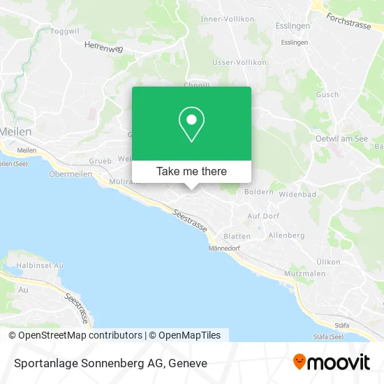 Sportanlage Sonnenberg AG map