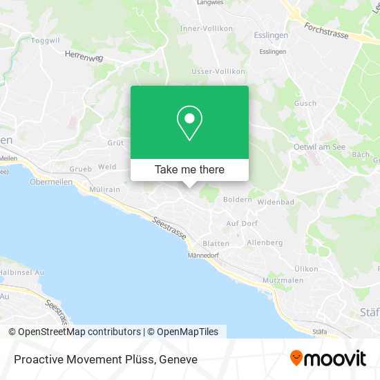 Proactive Movement Plüss map